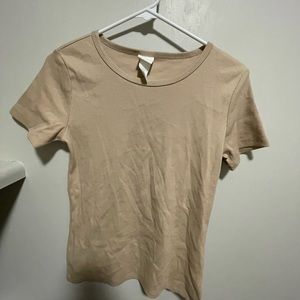 Ribbed tee
